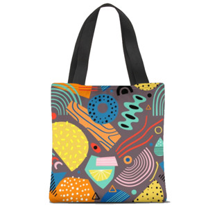 Tas Tote Fullprint cute pattern series