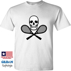 Kaos Tennis skull