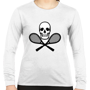 Kaos Tennis skull