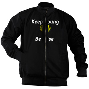 Jaket Bomber Keep Young