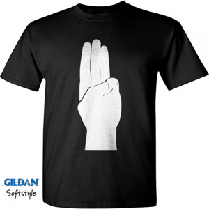 Kaos 3 Finger Salute