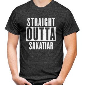 Kaos Sakatiar Straight Outta Funny Logo