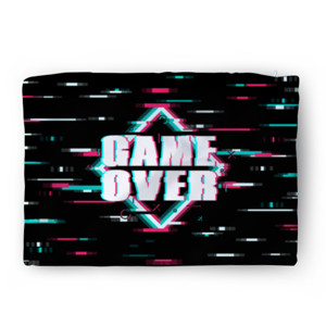 Sarung Bantal Glitch Game Over
