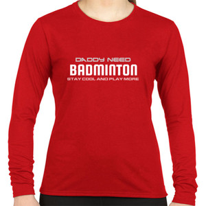 Kaos NEED BADMINTON