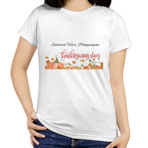Kaos Hari Pengucapan-Thanksgiving Day