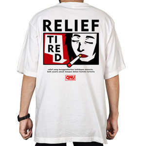 Kaos Oversize QNU RELIEF OVE