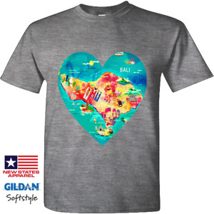 Kaos Kaos Bali Island love