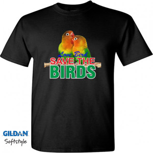 Kaos Kaos Burung Hitam Lovebird