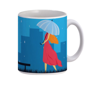 Mug Umbrella Girl