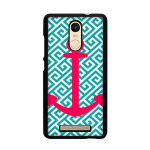 Marine Aqua and Pink Anchor Casing HP