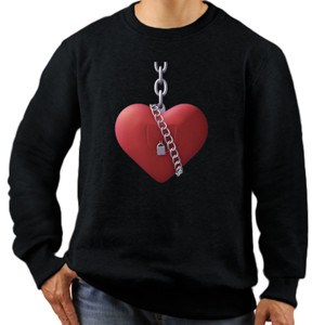 Jaket Sweater Heart Locked
