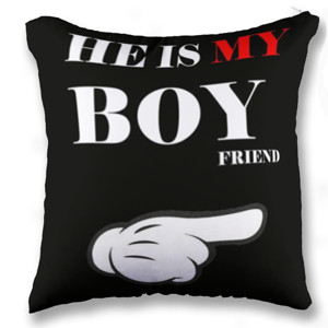 Bantal Bantal Sofa He Is My Boyfriend