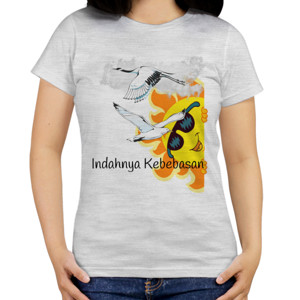 Kaos Kaos Indahnya Kebebasan Murah Berkualitas Gift