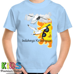 Kaos Kaos Indahnya Kebebasan Murah Berkualitas Gift