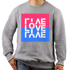 Jaket Sweater Love/Live?