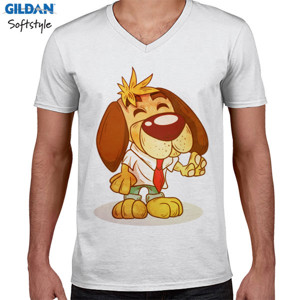 Kaos Cute Cartoon Dog - Kaos Anjing Kartun Keren