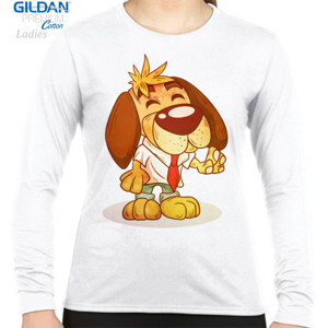 Kaos Cute Cartoon Dog - Kaos Anjing Kartun Keren