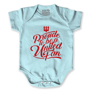 Baby Jumper PROUDE TO BE A UNITED FAN WHITE