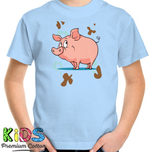 Kaos I Love Pigs