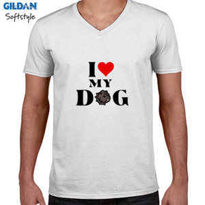 Kaos I Love My Dog