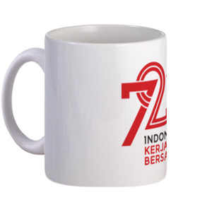 Mug merah putih