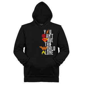 Jaket Hoodie You Cant Save The World Alone