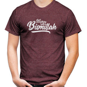 Kaos start with bismillah 1