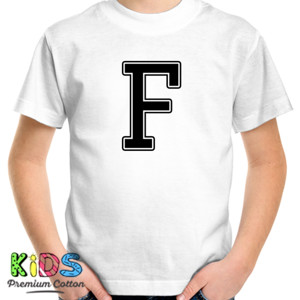 Kaos Kaos Huruf F Keren