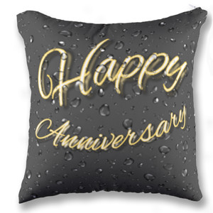 Bantal happy anniversary