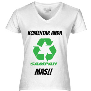 Kaos Komentar Anda Sampah