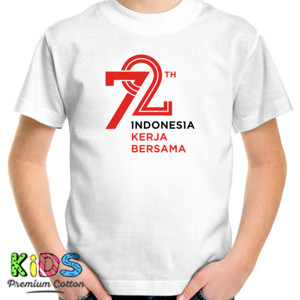 Kaos KAOS HUT RI KE-72 PUTIH
