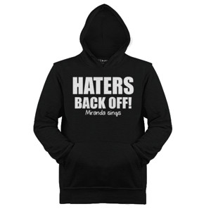Jaket Hoodie Haters Back Off Miranda Sings