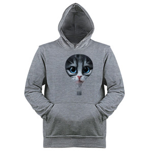 Jaket Hoodie Baloon Kucing