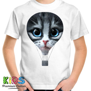 Kaos Baloon Kucing