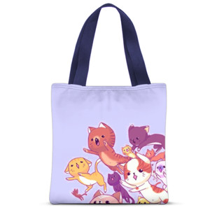 Tas Tote Fullprint Cat Unite Tote
