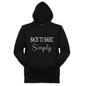 Jaket Hoodie Hoodie Back to Basic