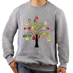 Jaket Sweater Social Media