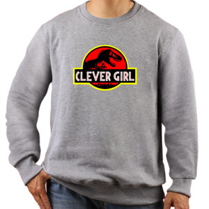 Jaket Sweater clever girl parody of jurassic park