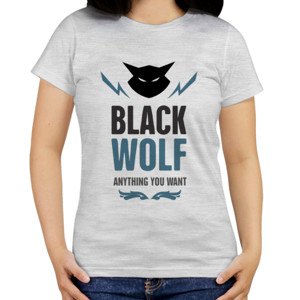 Kaos DISTRO BLACK WOLF