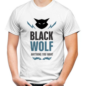Kaos DISTRO BLACK WOLF