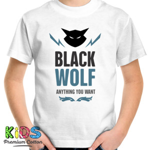 Kaos DISTRO BLACK WOLF