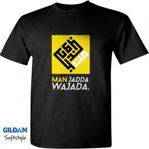 Kaos Hijrah Man jadda wajada
