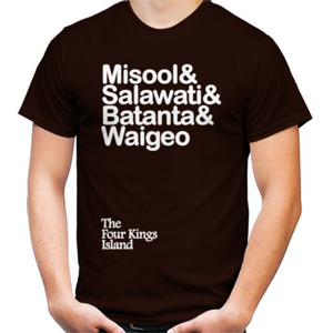 Kaos The Four Kings Island - Raja Ampat