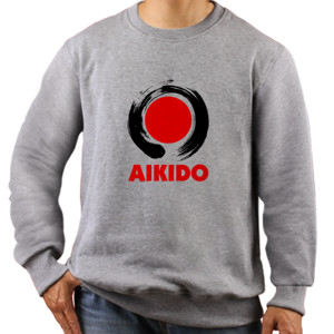 Jaket Sweater Kaos - Aikido Circle