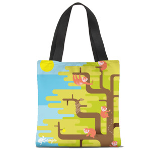 Tas Tote Fullprint Totebag Kukangku