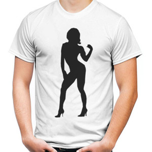 Kaos Distro Sexy Bodybuilding Girl