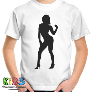 Kaos Distro Sexy Bodybuilding Girl