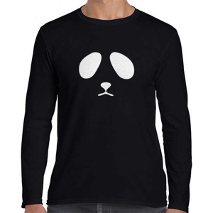 Kaos Kaos Kaos Pria Lengan Panjang 'Panda - RedMango