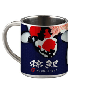 Mug Mini Coffee Mug Stainless Steel Nishikigoi