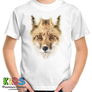 Kaos Serigala Mosaic